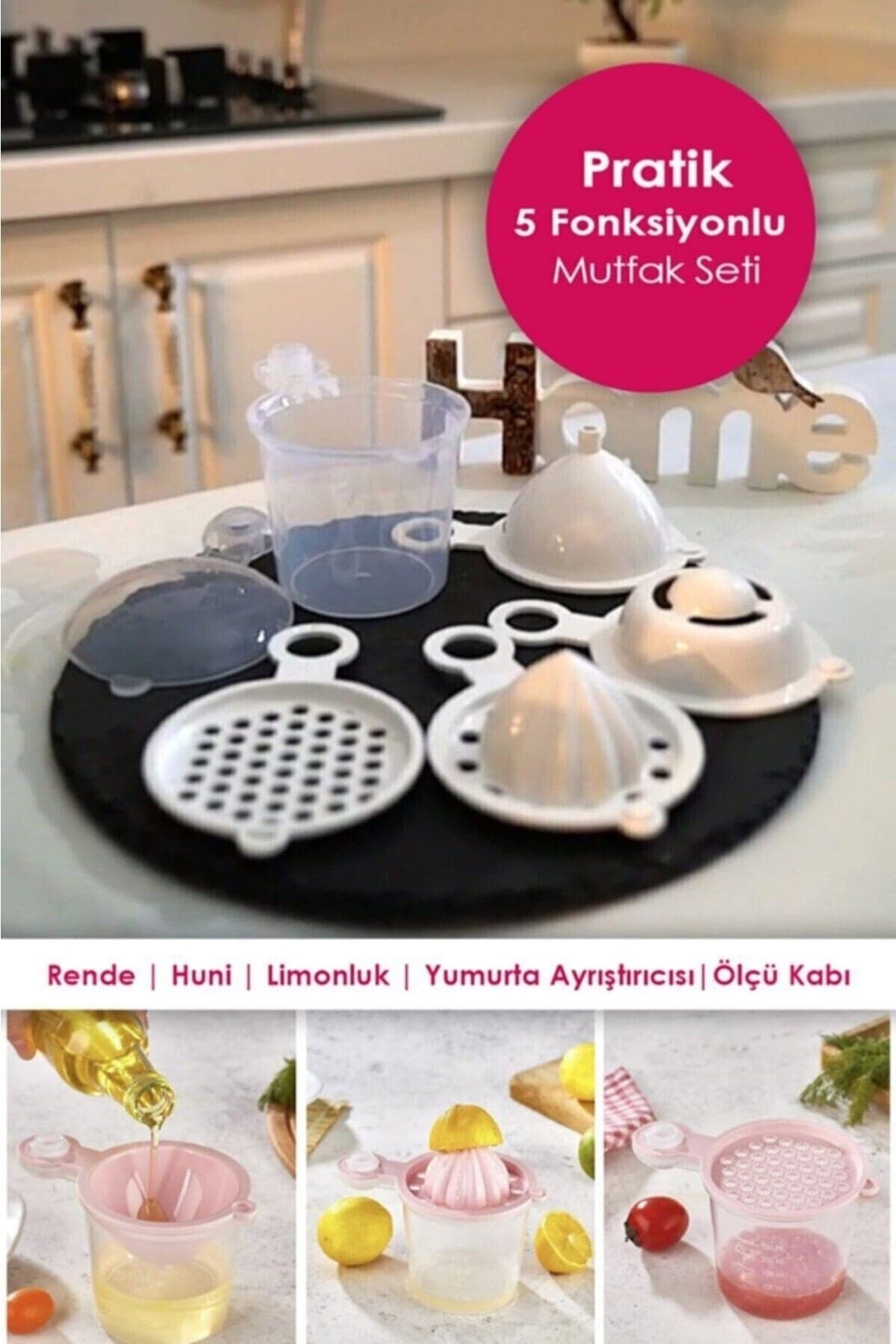 5 Fonksiyonlu Mutfak Seti — görsel 5