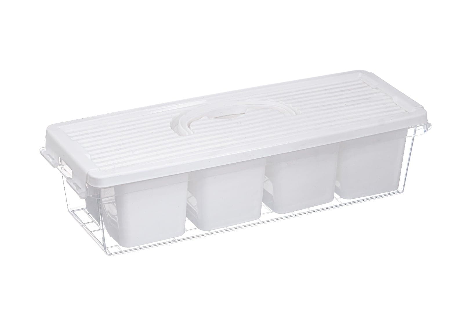 Prime Box Bölmeli Saklama Kutusu — Beyaz